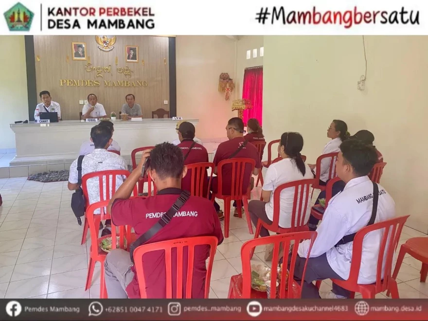 RAPAT PEMDES MAMBANG DI BULAN JANUARI TAHUN 2026