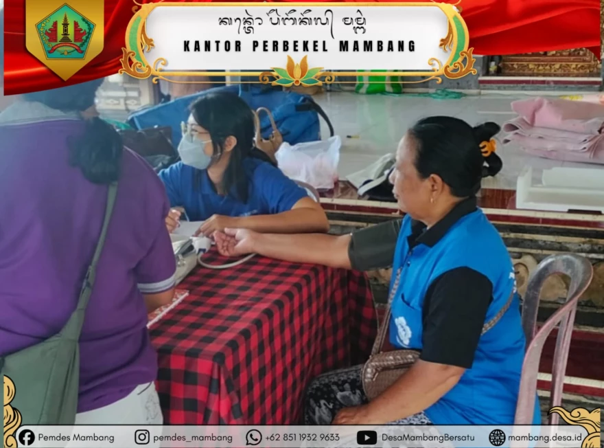 POSYANDU ILP DAN 6 SPM BANJAR DINAS MAMBANG CELUK KAJA, DESA MAMBANG