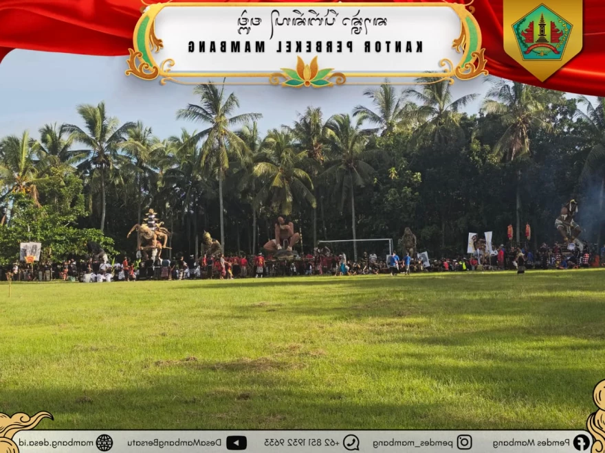 PAWAI OGOH-OGOH DESA ADAT MAMBANG GEDE, DESA MAMBANG