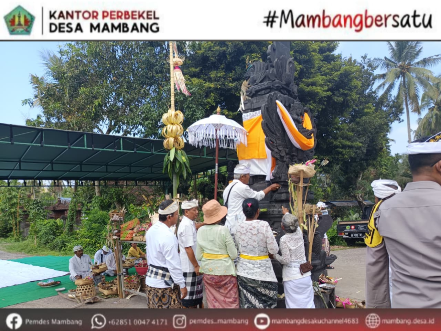ACARA PEMELASPASAN PELINGGIH CATUS PATE DESA MAMBANG