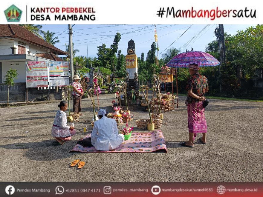 PECARUAN TAWUR AGUNG KESANGA NYANGGRA PENYEPIAN TAHUN BARU CAKA 1947