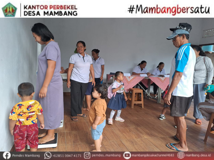 Posyandu ILP banjar Alas