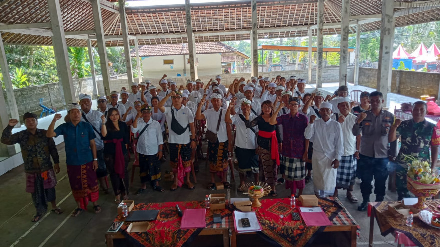 PELANTIKAN KPPS DESA MAMBANG