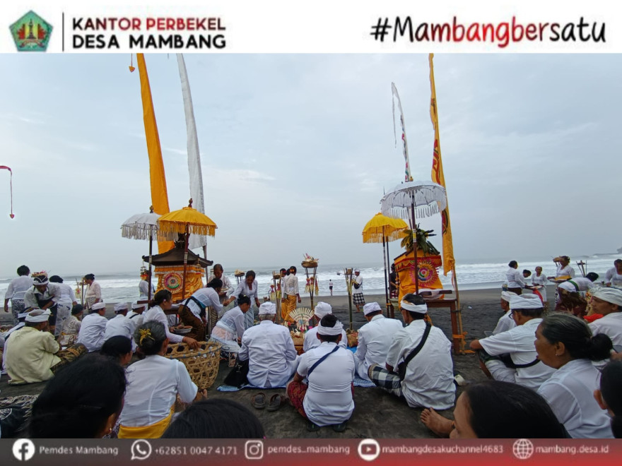 MELASTI DESA MAMBANG NYANGGRA HARI RAYA NYEPI TH BARU CAKA 1947