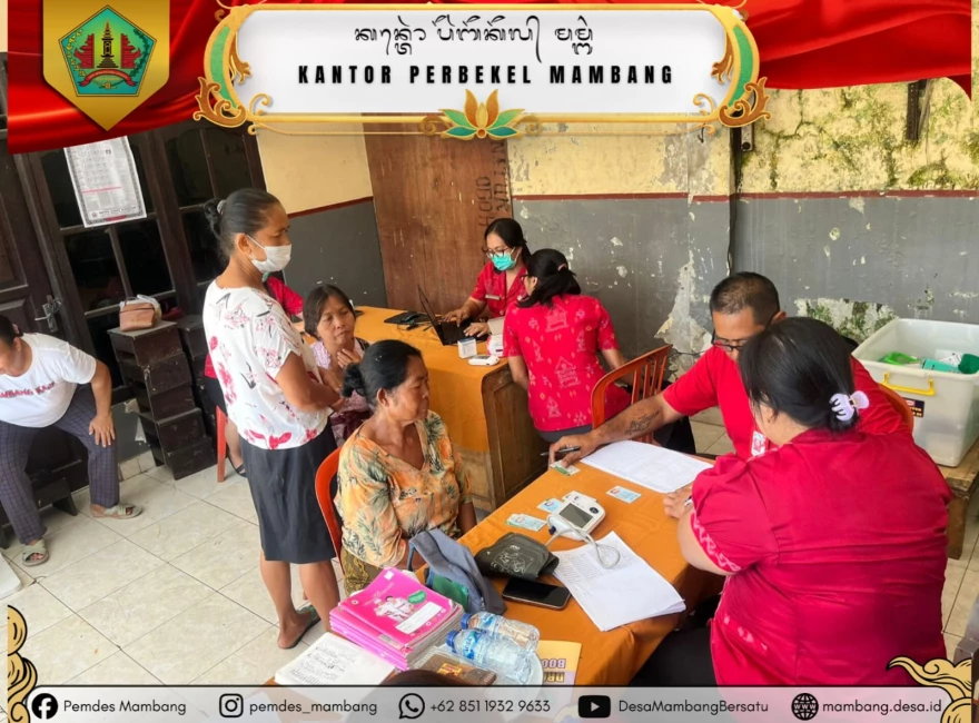 POSYANDU ILP DAN 6 SPM BANJAR MAMBANG KAJA DAN MABANG GEDE, DESA MAMBANG